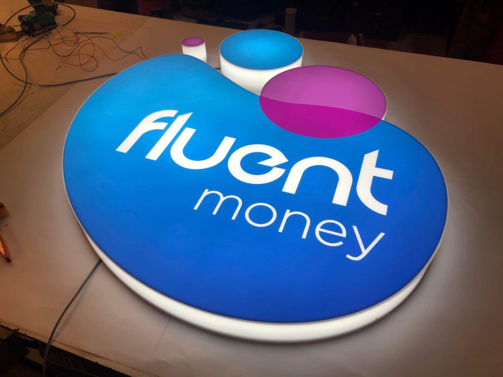 Personalised Illuminated Office Signs